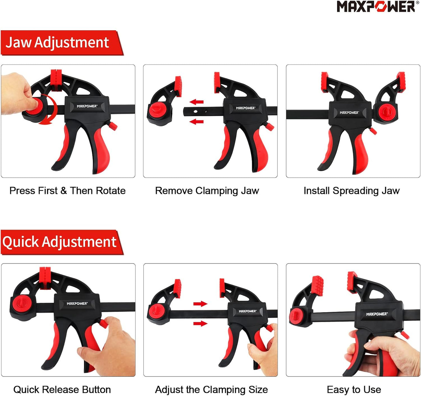 150 mm Quick Clamp Ratchet Clamp