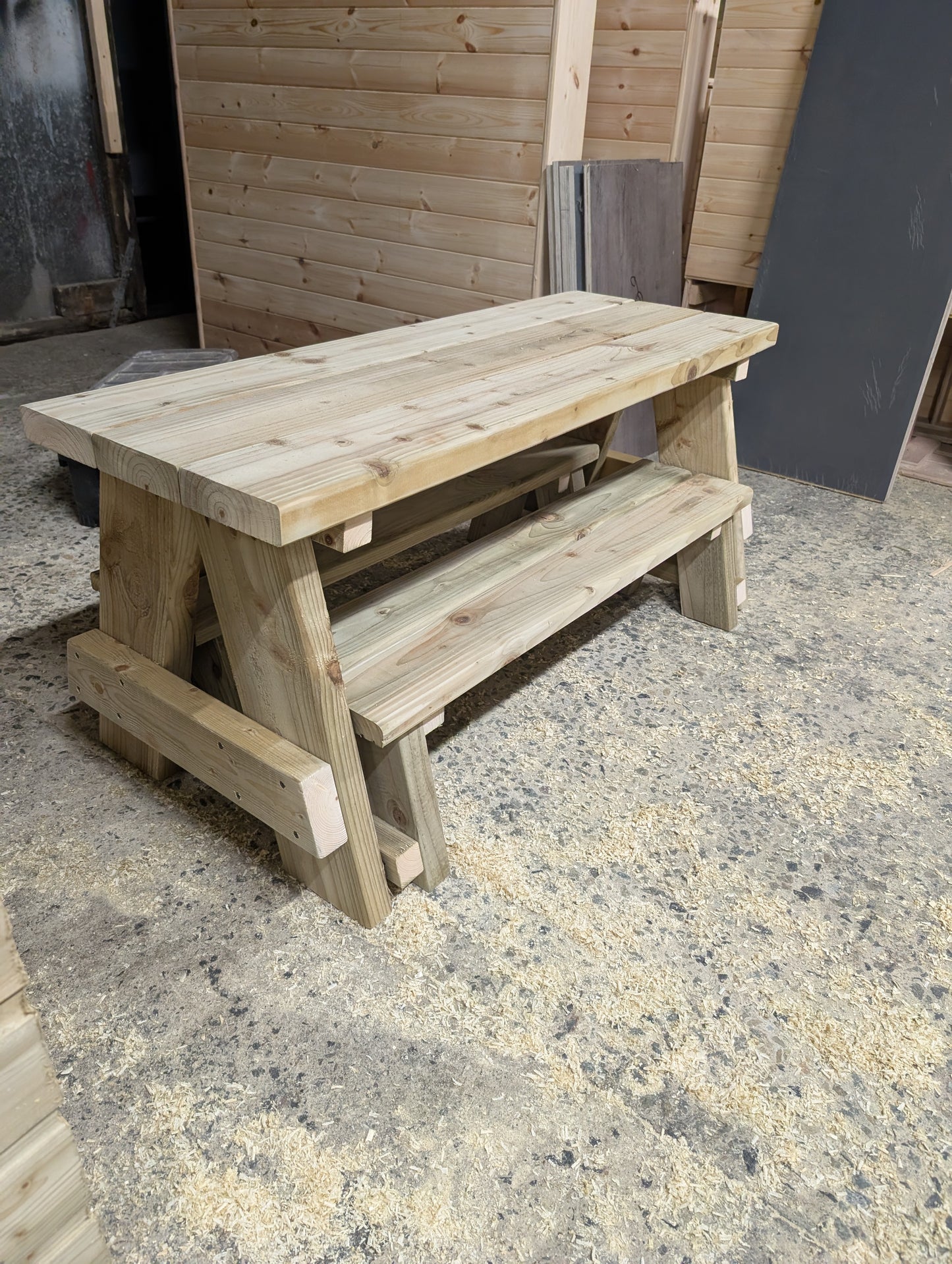 Kids Table & Bench Set