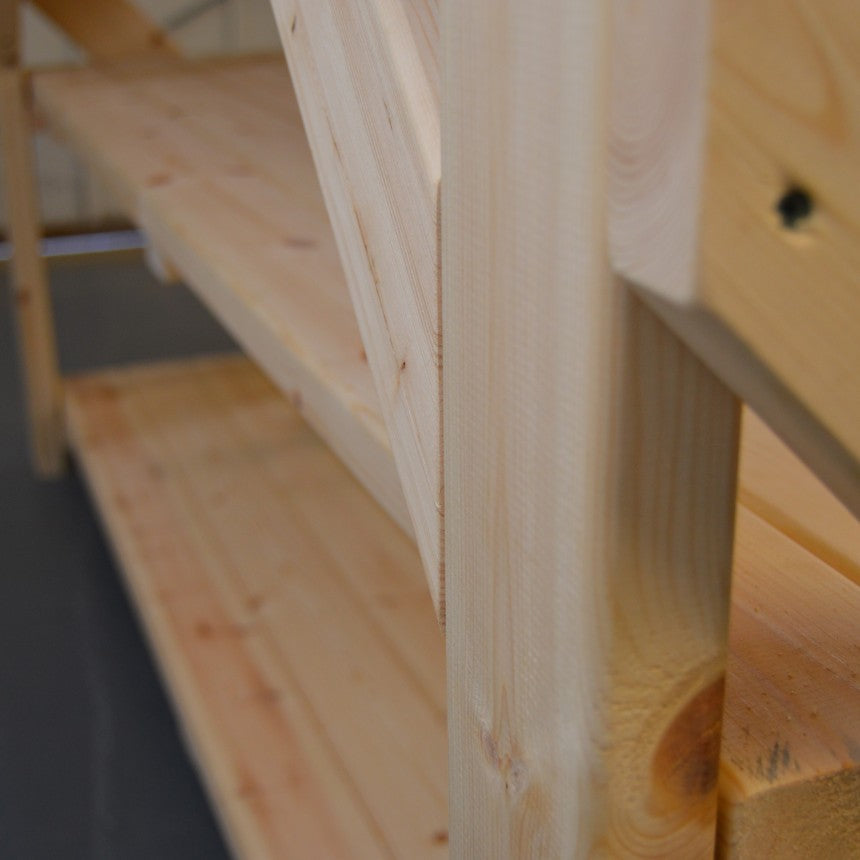 Sturdy Wooden Workbench