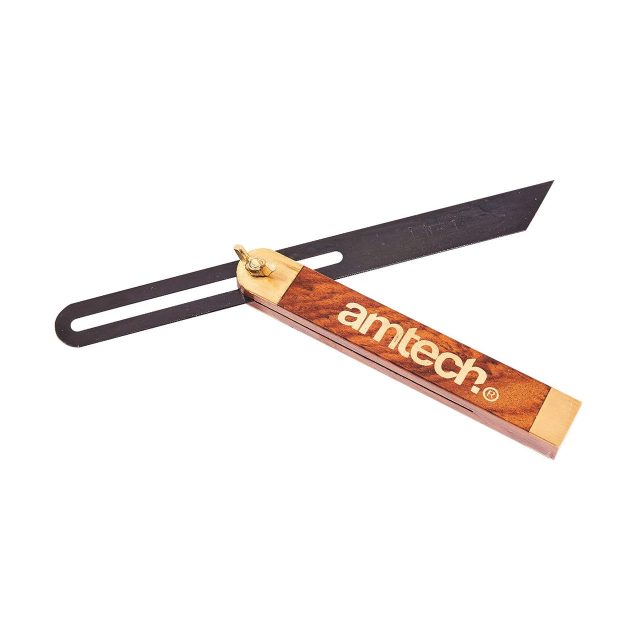 Traditional Wood Handle Adjustable Sliding Bevel