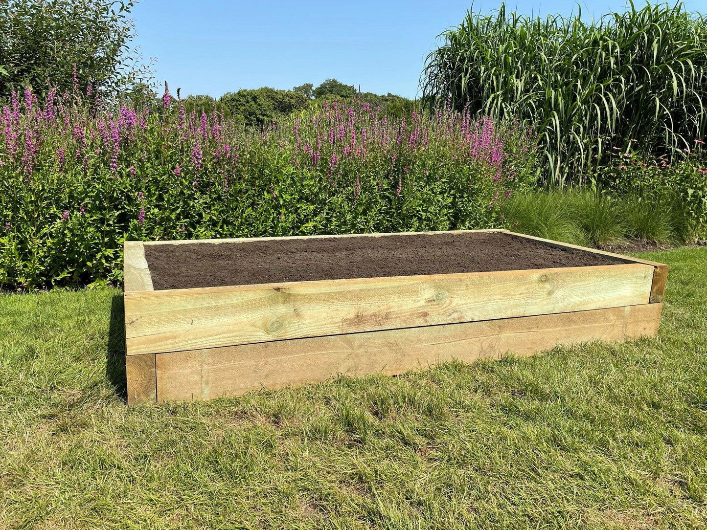 Sleeper Raised beds / Flower beds