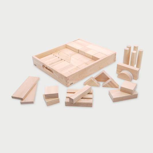 Wooden Jumbo Block Set - Pk54