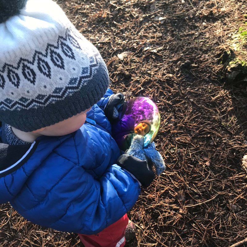 Sensory Reflective Colour Burst Buttons - Pk7